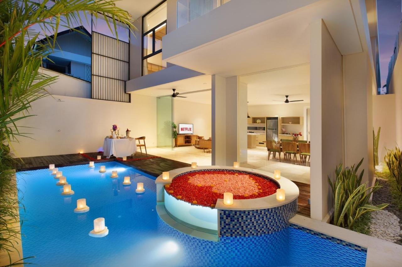 Eight Palms Villa Seminyak By Ini Vie Hospitality Bagian luar foto